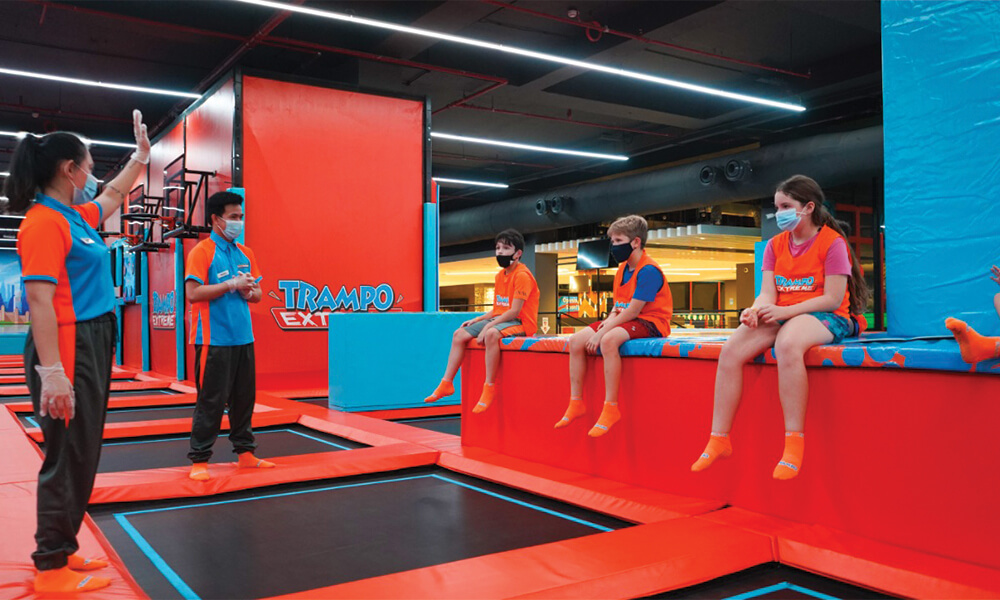 Trampo Extreme Nakheel Mall | QiDZ | Kids Activities in Dubai