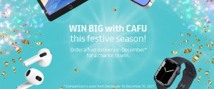 Win Big with CAFU this Festive Season! | QiDZ | Family Blog | Giveaway